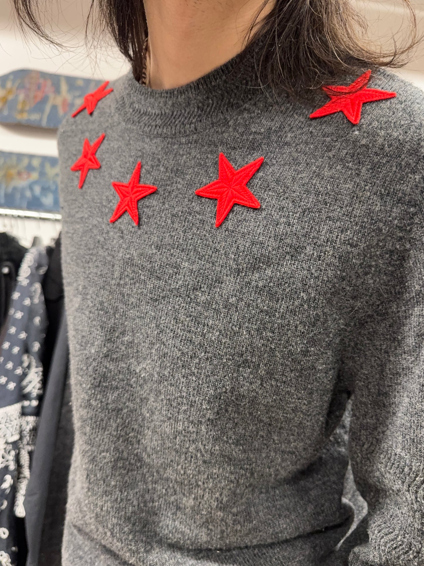 AW2014 Givenchy by Ricardo Tisci ‘Stars’ Wool Knit Sweater