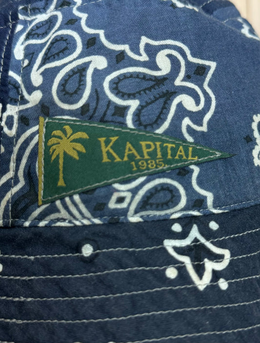 Kapital Paisley Print Bandanna Bucket Hat