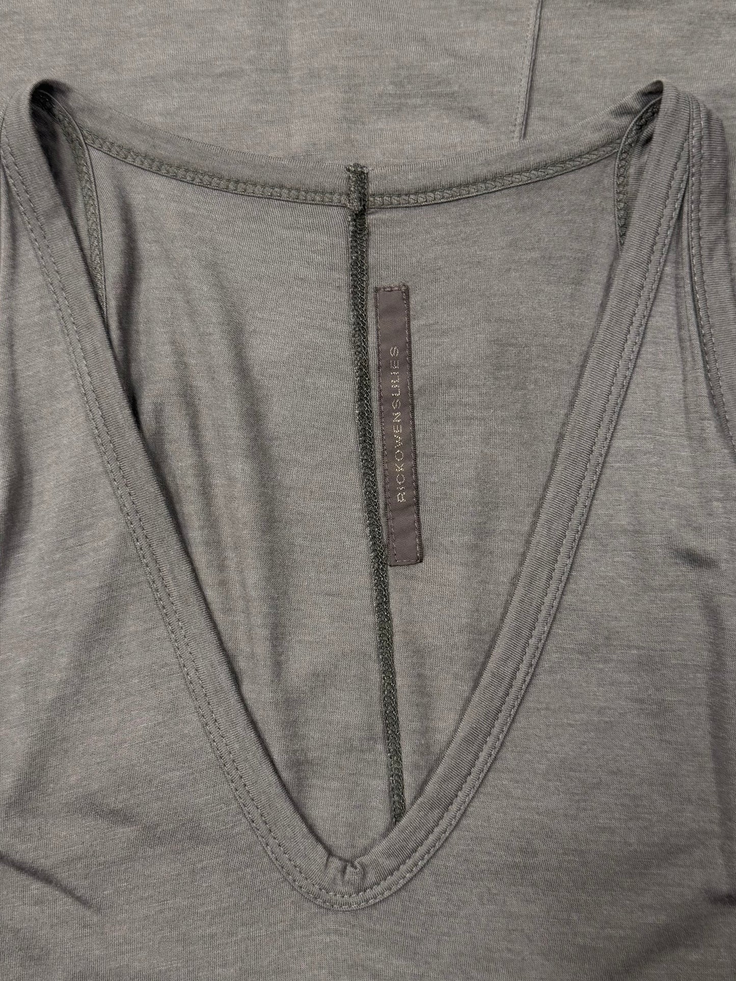 2000s Rick Owens ‘Lilies’ Dark Dust Tank Top