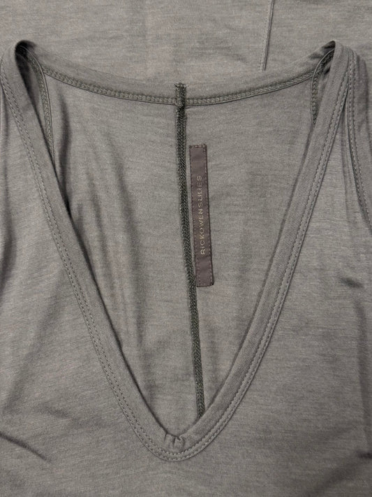 2000s Rick Owens ‘Lilies’ Dark Dust Tank Top