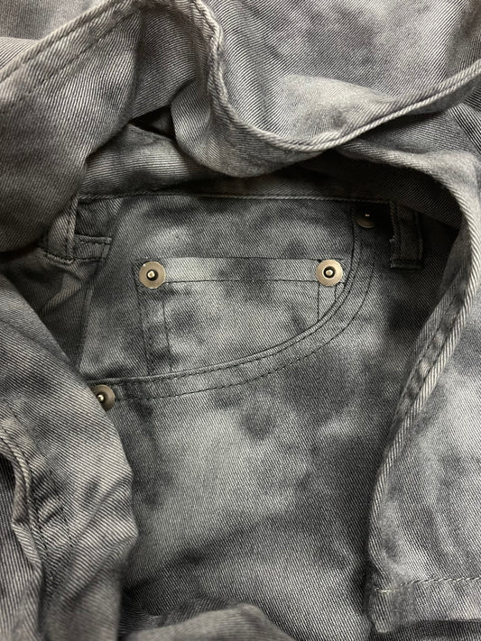 Tornado Mart ‘Smoke Wash’ Black Flared Denim