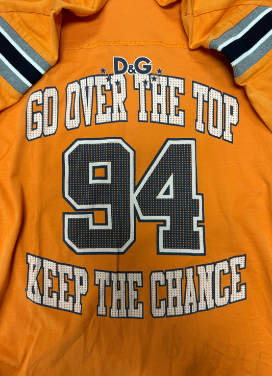 2000s Dolce & Gabbana ‘Jersey’ V-Neck T-Shirt