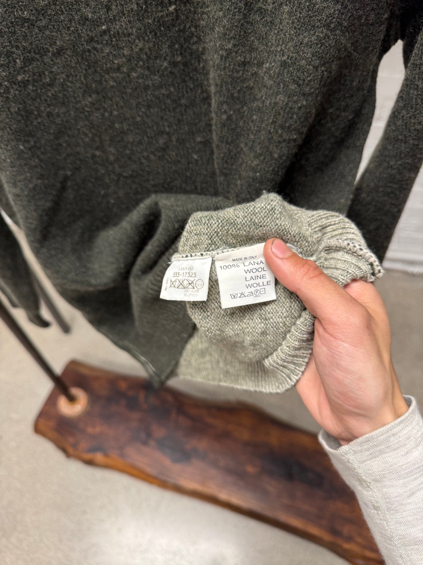 90s Maison Margiela ‘Miss Deanna’ Produced Wool Sweater