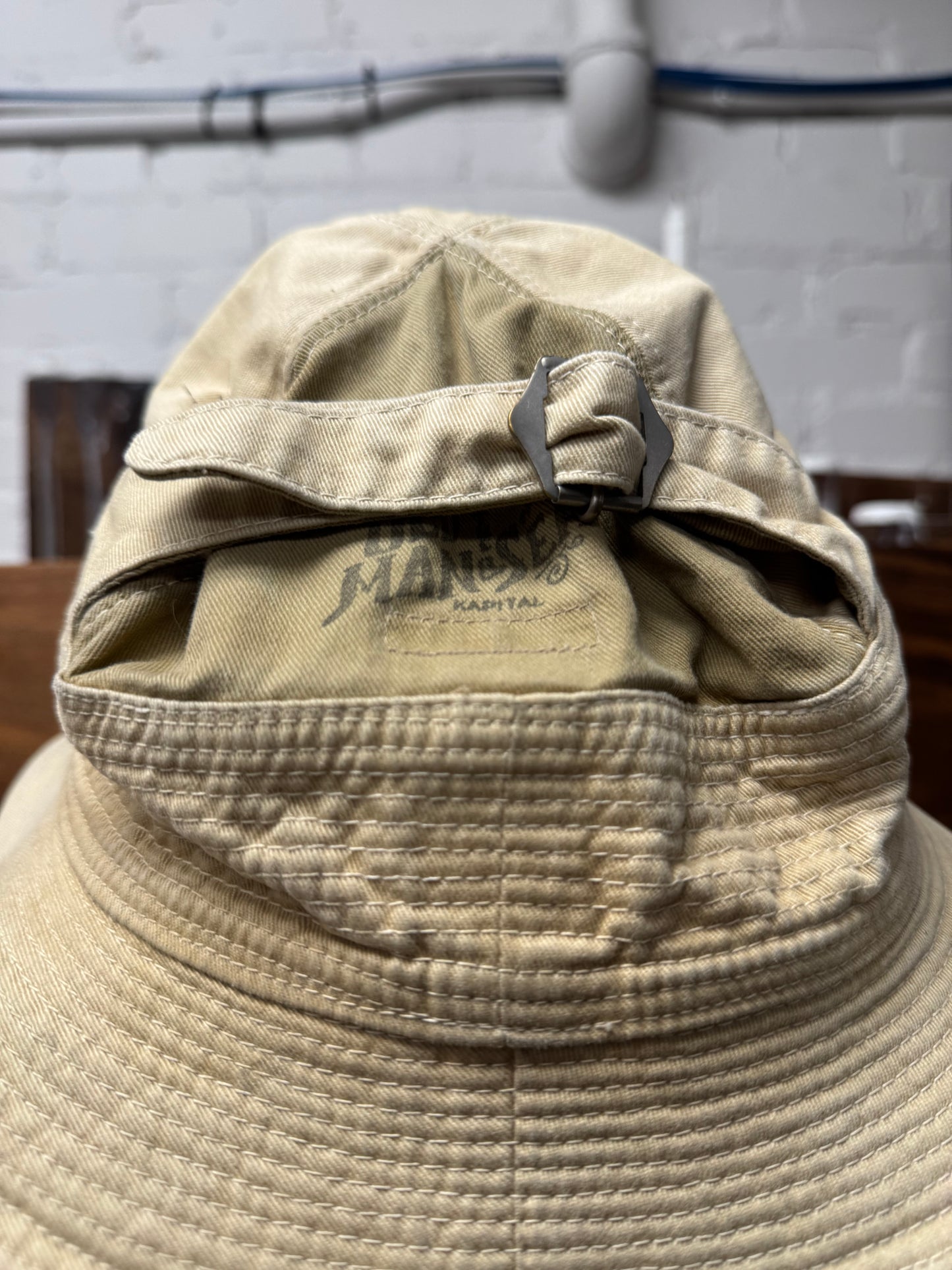 Kapital ‘Old Man & The Sea’ Denim Bucket Hat