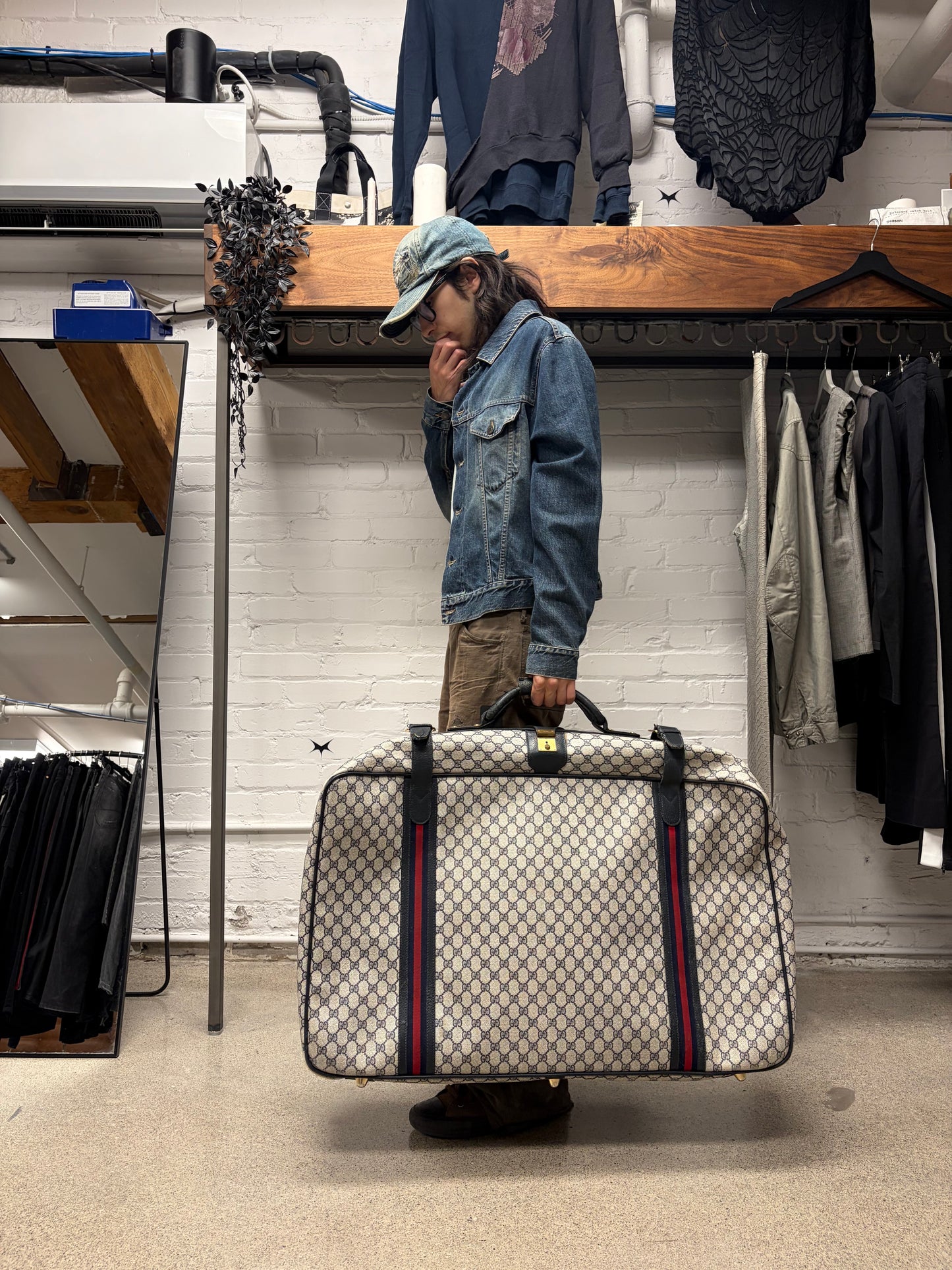 2000s Gucci Selvedge Denim Stripe Detailed ‘Type 1’ Inspired Jacket