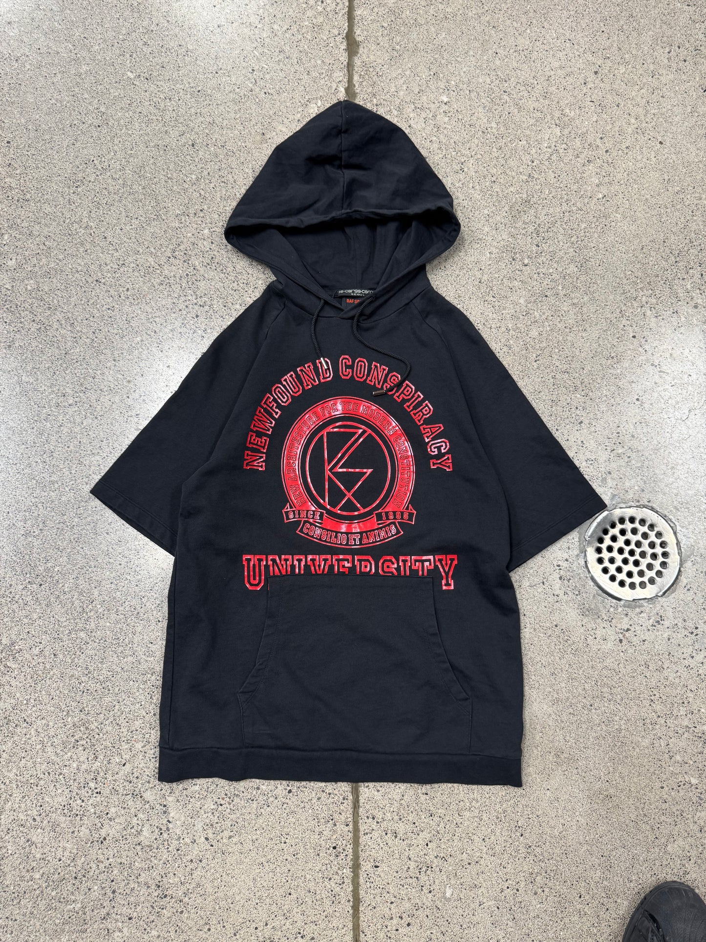 Raf Simons x Corso Como ‘Newfound Conspiracy’ Short Sleeve Hoodie