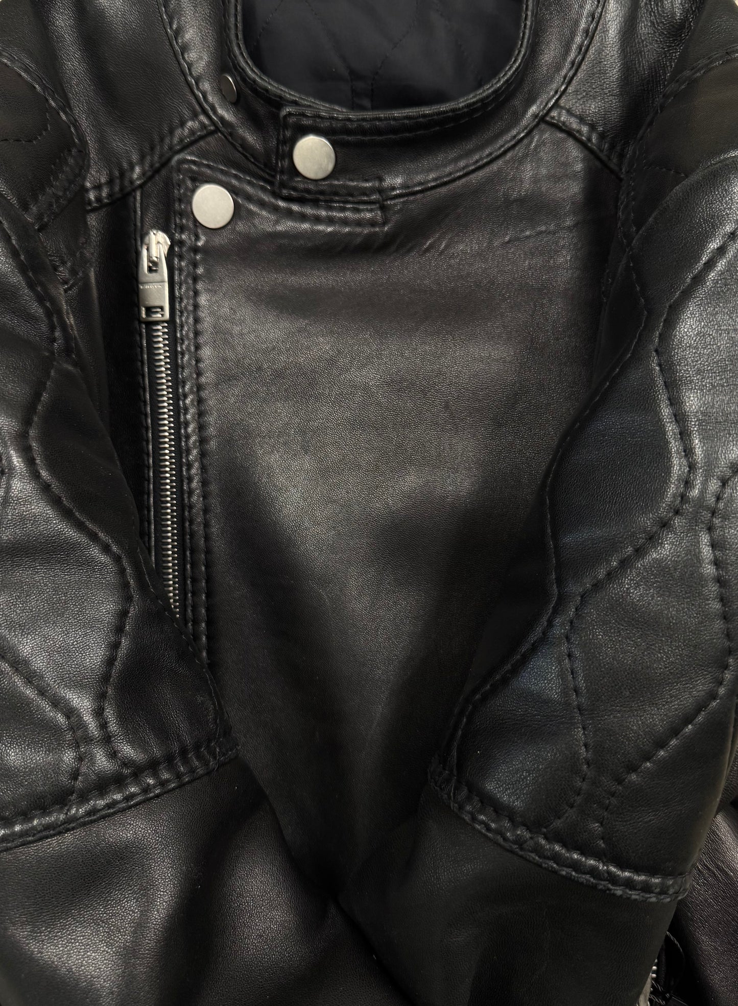 AW2013 Balenciaga by Nicholas Ghesquiere Leather Moto Jacket