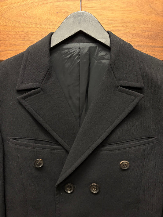 Yohji Yamamoto ‘Y’s Double Breasted Cropped Cut Coat