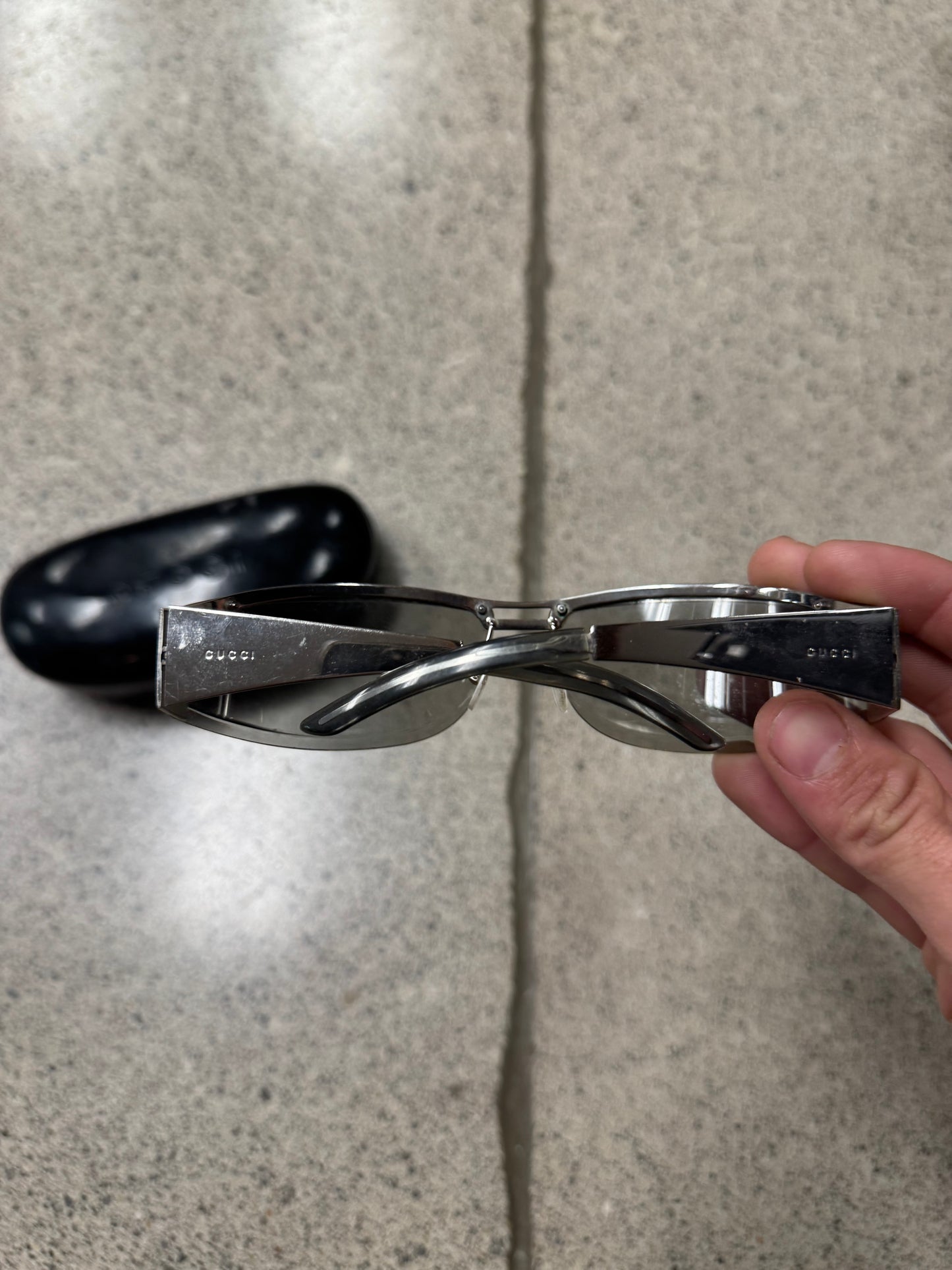 2000s Gucci ‘Polished Silver’ Sunglasses