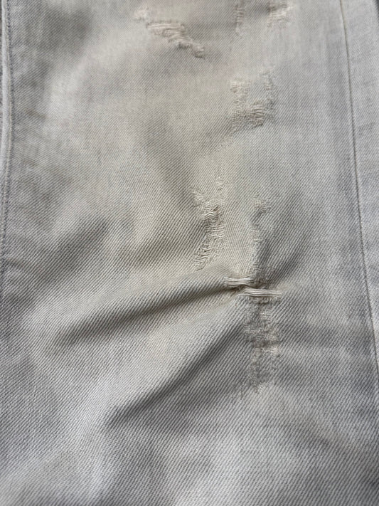 Dior Homme ‘Unaltered’ Dirt Wash Grey Skinny Jeans