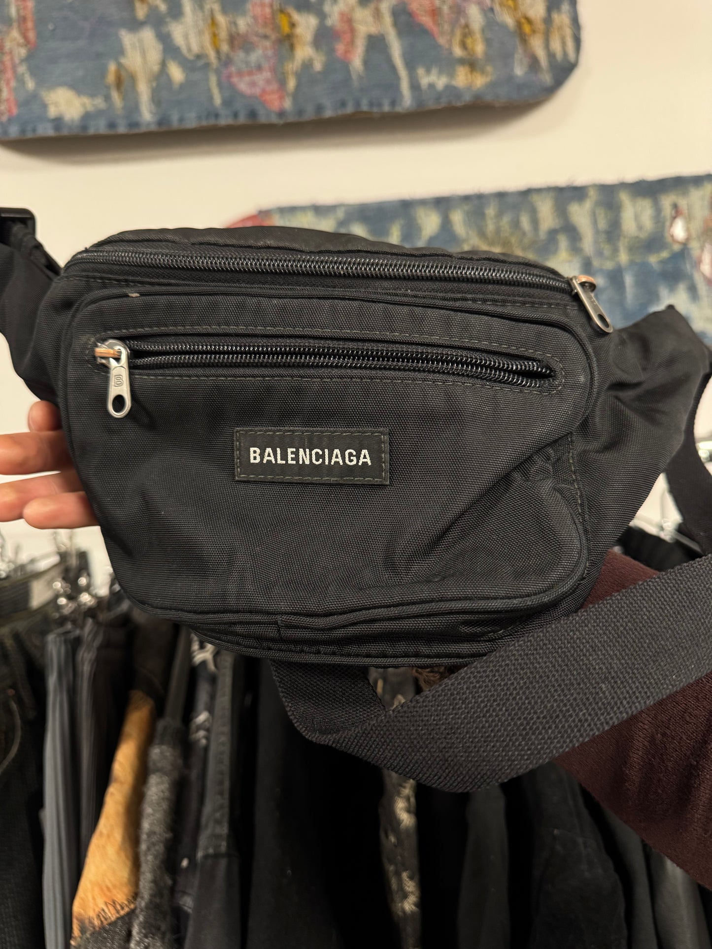 Balenciaga ‘Explorer’ Belted Waist Bag