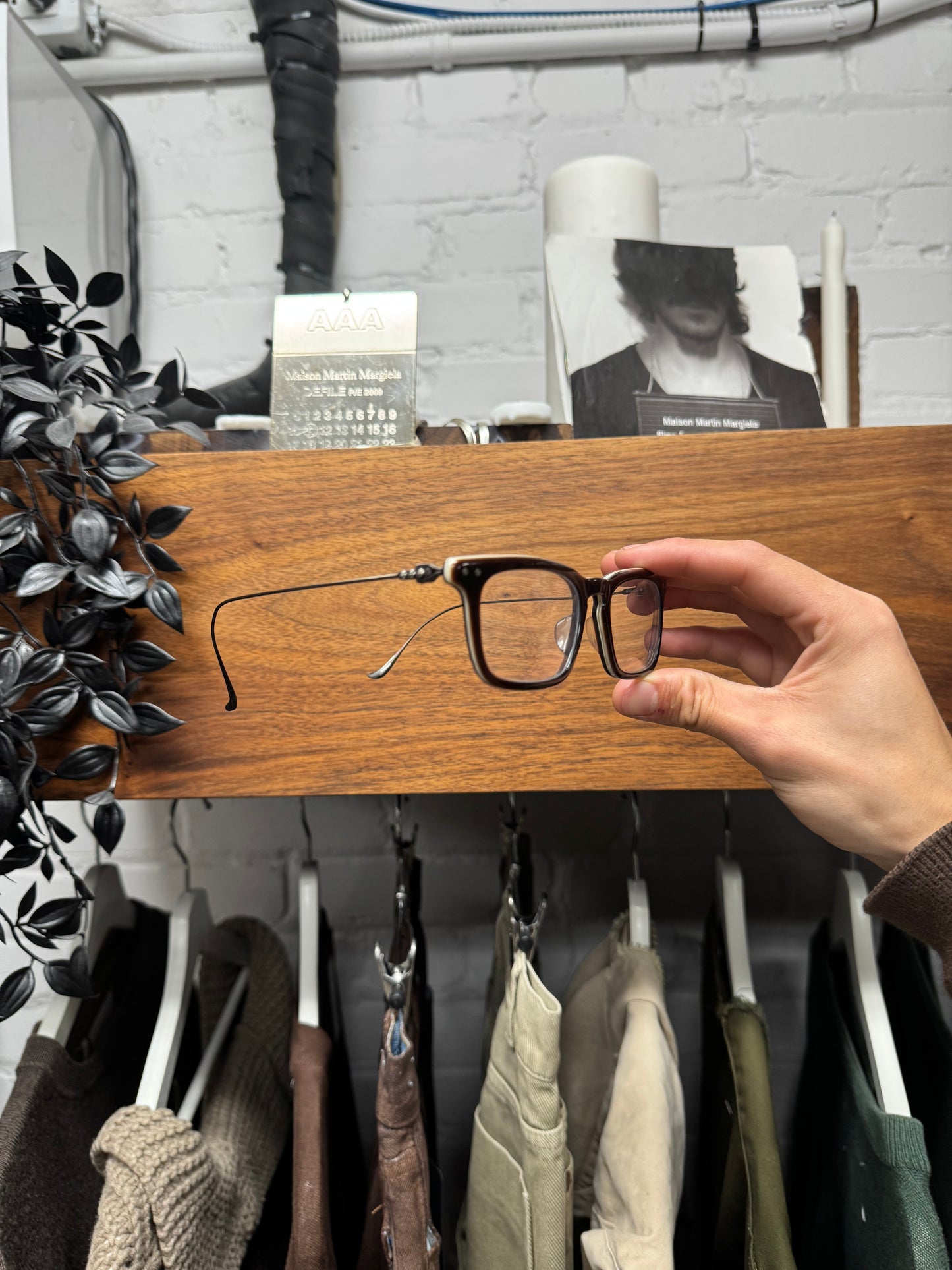 Chrome Hearts ‘Gash’ Brown/Black Gradient Prescription Glasses