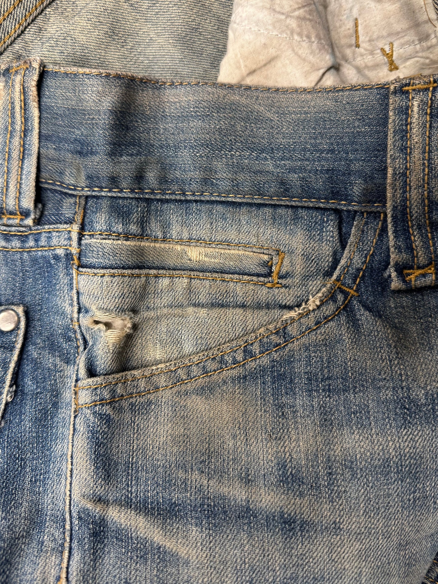 2000s Dolce & Gabbana ‘Dirt Wash’ Bootcut Denim