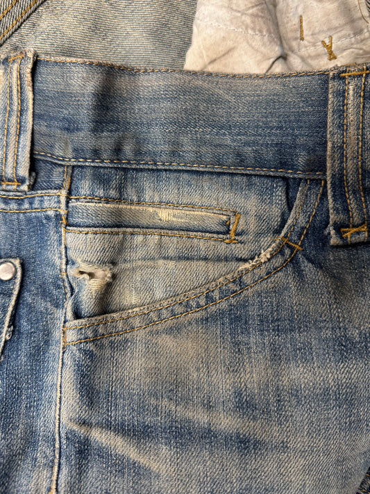 2000s Dolce & Gabbana ‘Dirt Wash’ Bootcut Denim
