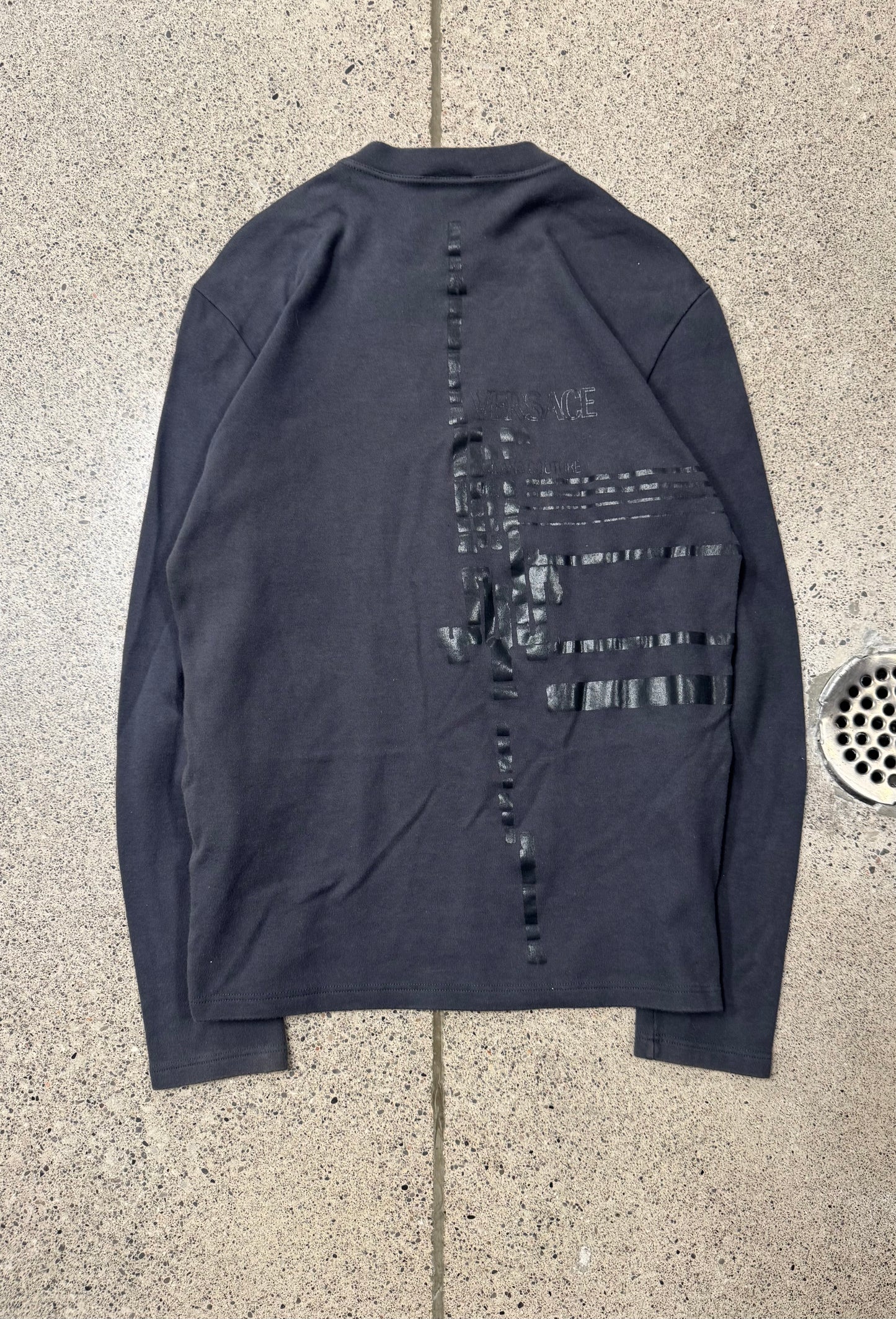 Vintage 90s Versace Graphic Long Sleeve Shirt