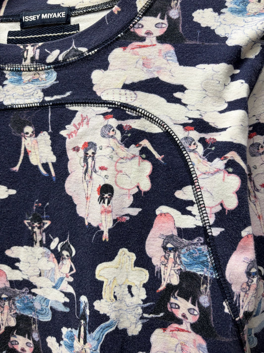 AW2004 Issey Miyake x Aya Takano ‘Superflat’ Sweatshirt