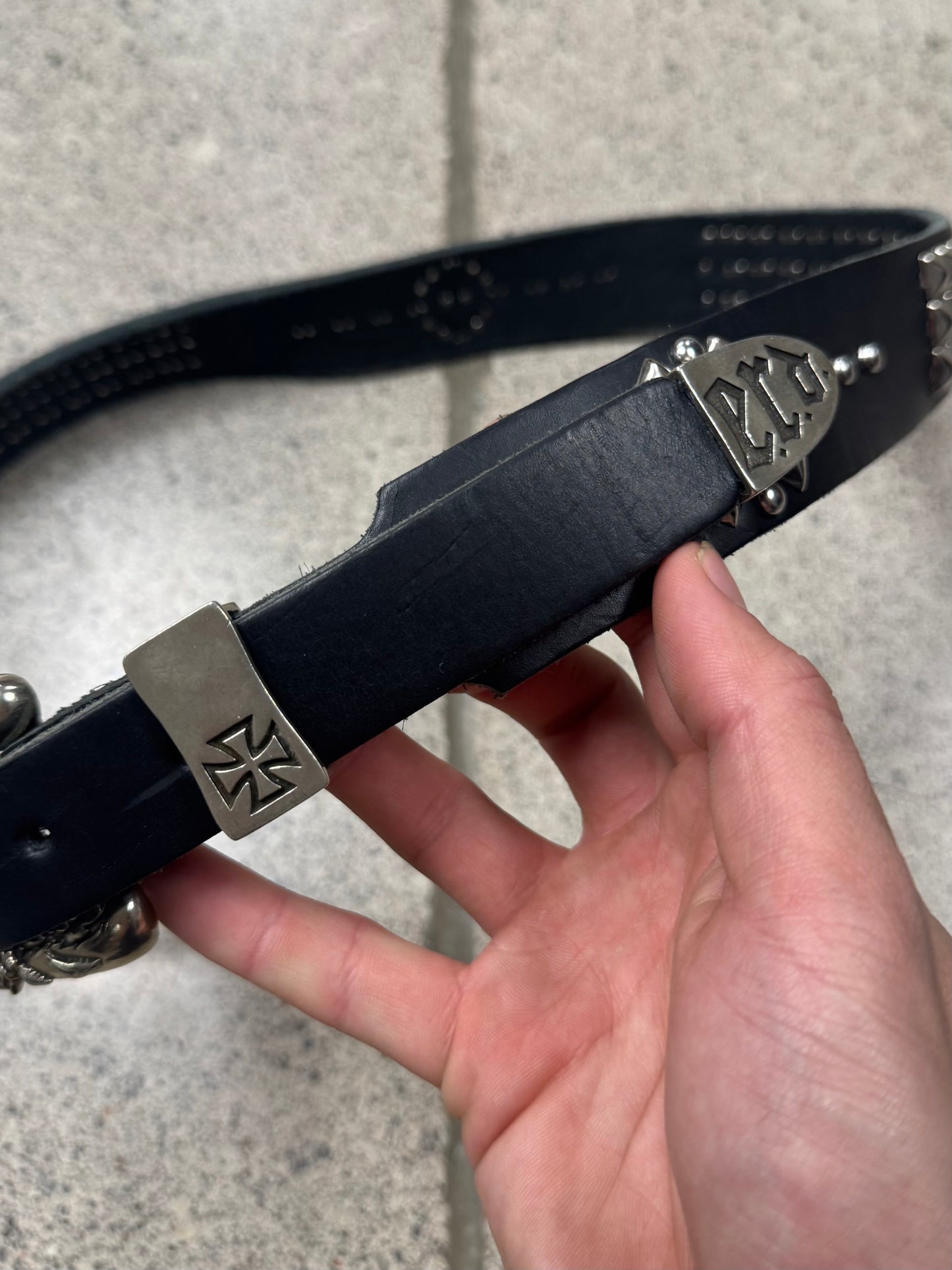 Enfants Riche Deprimes ‘Texas Serenade’ Leather Western Belt