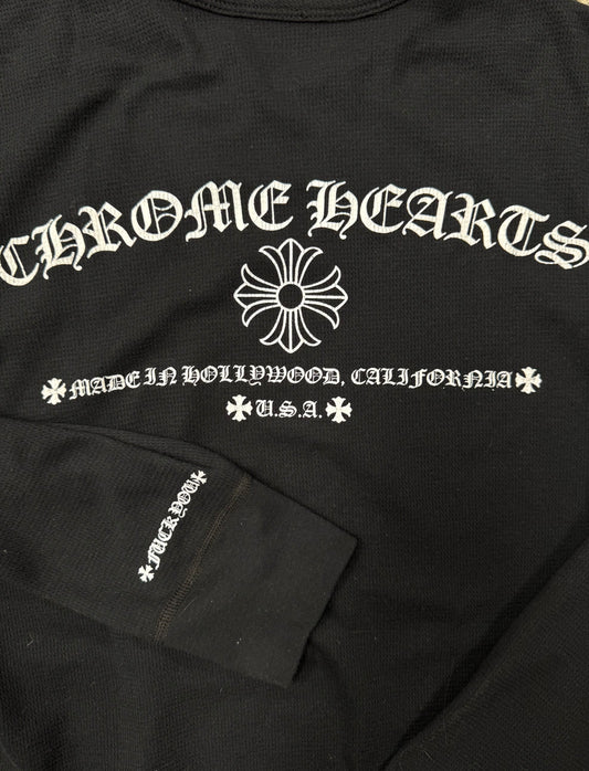 Chrome Hearts ‘Hollywood’ Thermal Long Sleeve Shirt
