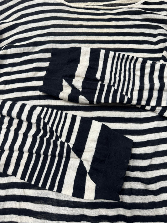 Haider Ackermann Cashmere Striped Knit Sweater