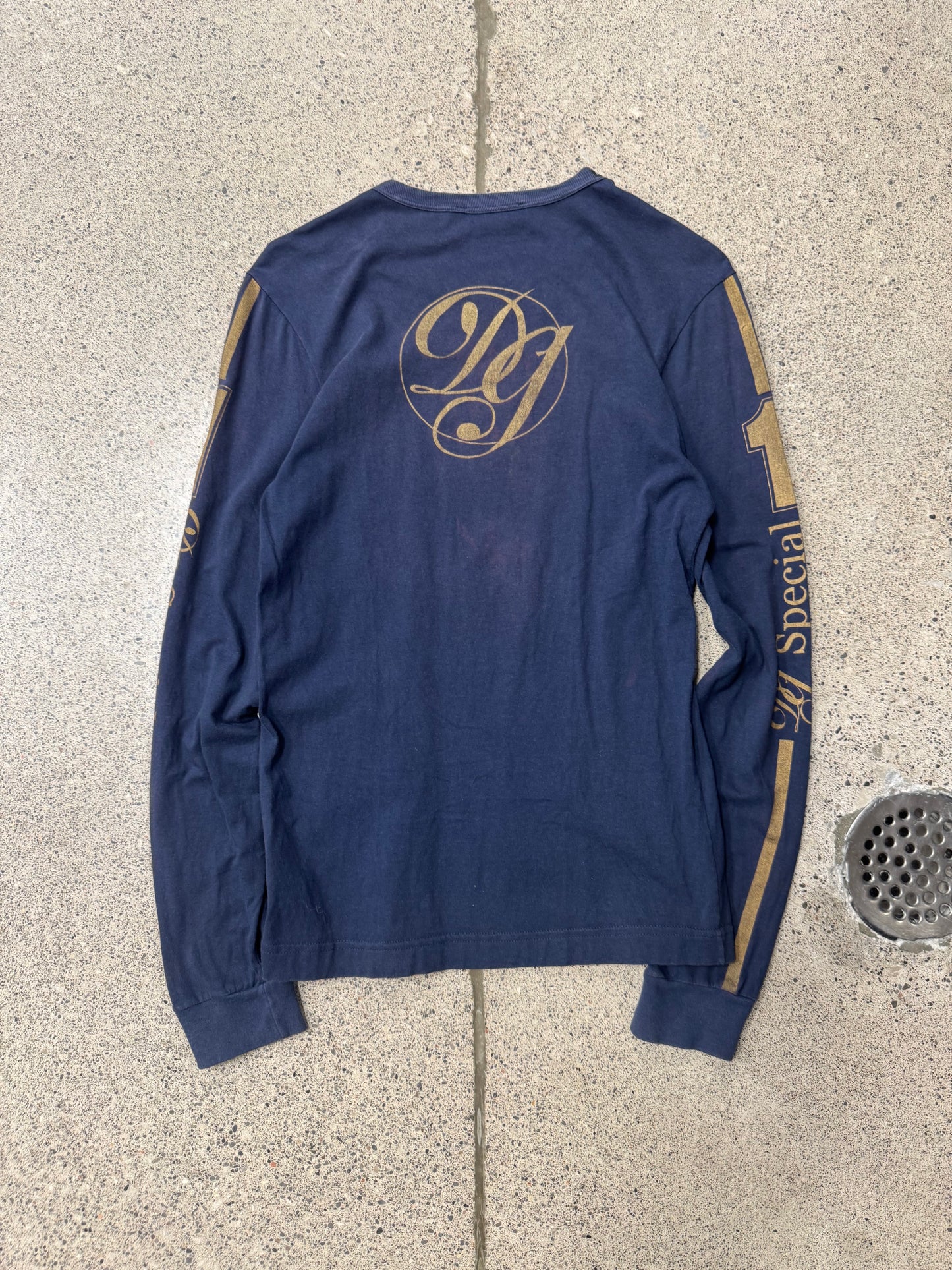 2000s Dolce & Gabbana ‘Motors’ Racing Long Sleeve Shirt