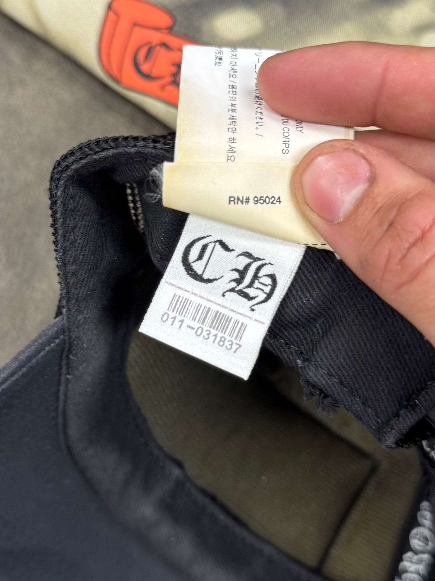 Chrome Hearts ‘Hollywood’ Sun Faded Trucker Hat