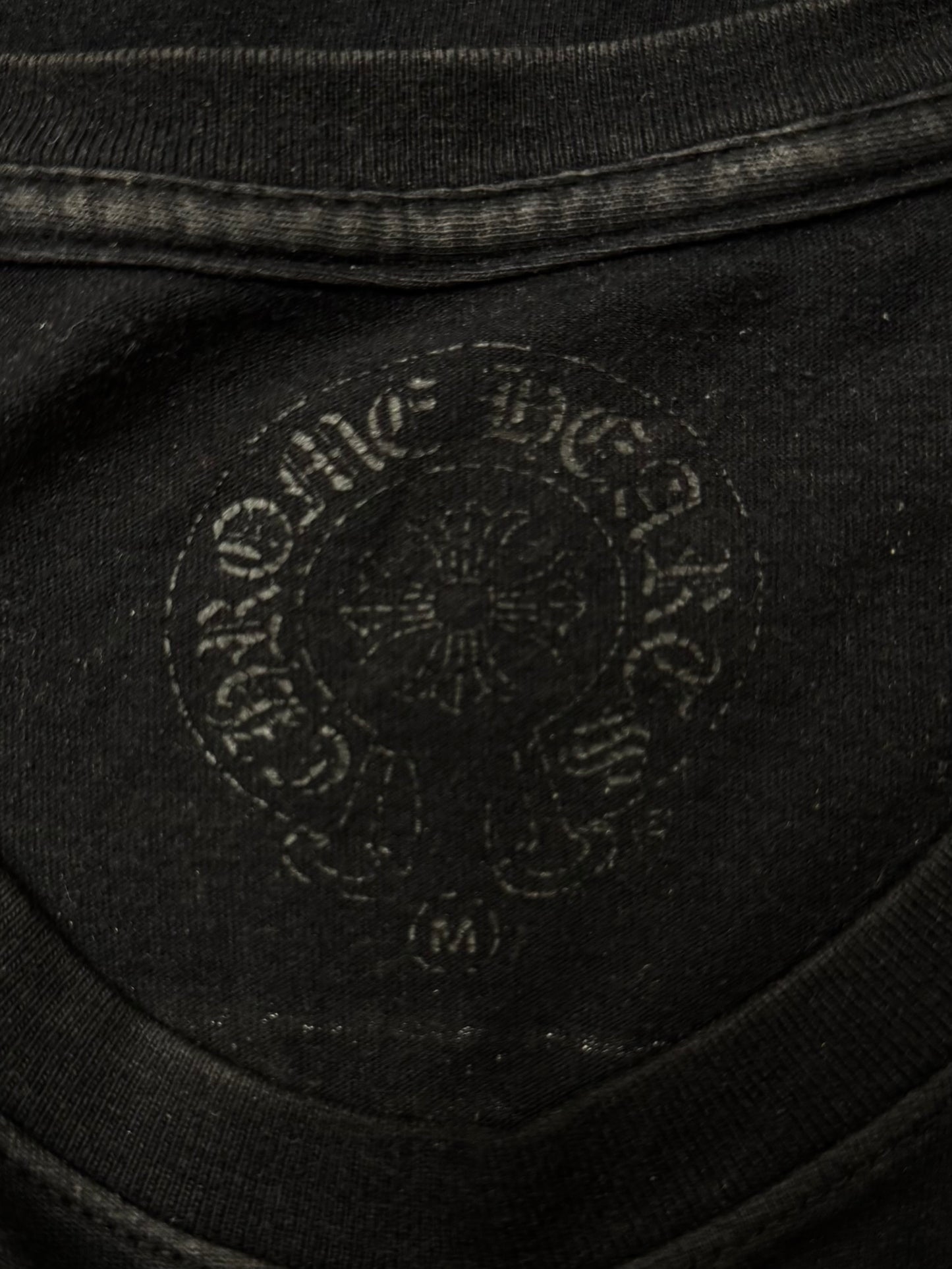 Chrome Hearts U.S.A. Scroll Logo T-Shirt