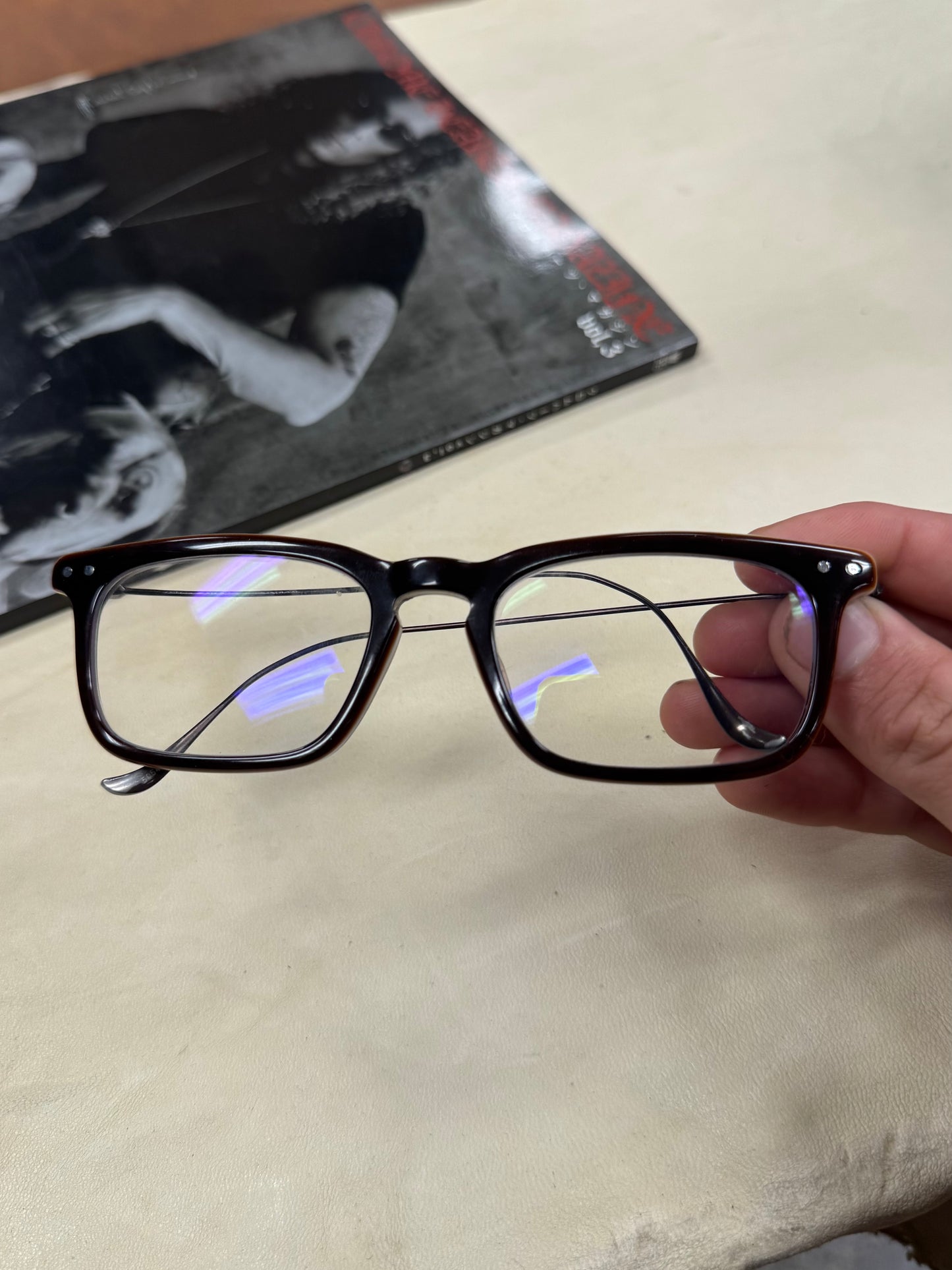 Chrome Hearts ‘Gash’ Brown/Black Gradient Prescription Glasses