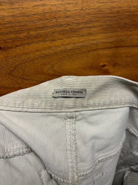 Bottega Veneta Tan Corduroy Skinny Jeans
