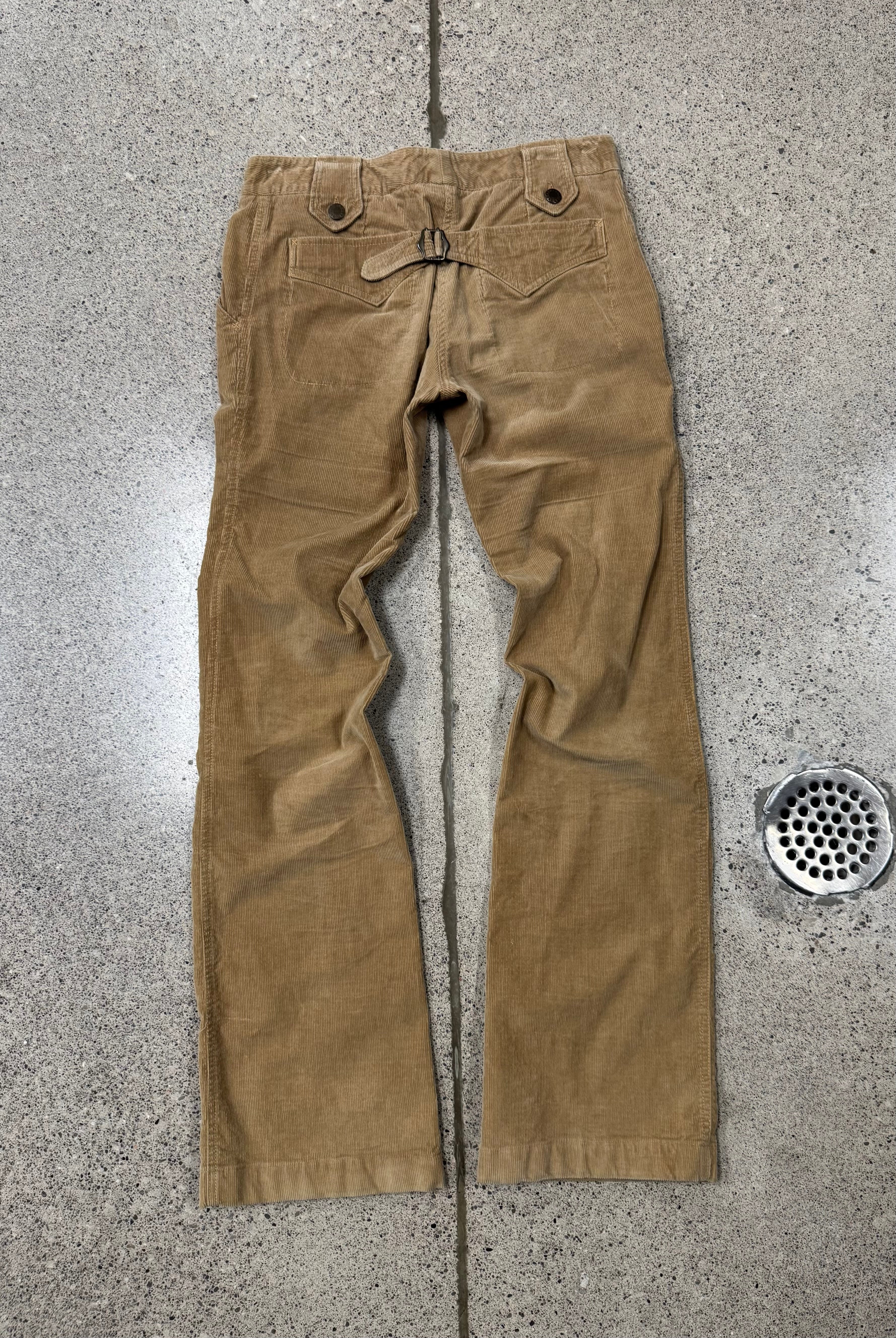 Dolce & Gabbana Corduroy Flared Leg Bottoms – Alex Maxamenko