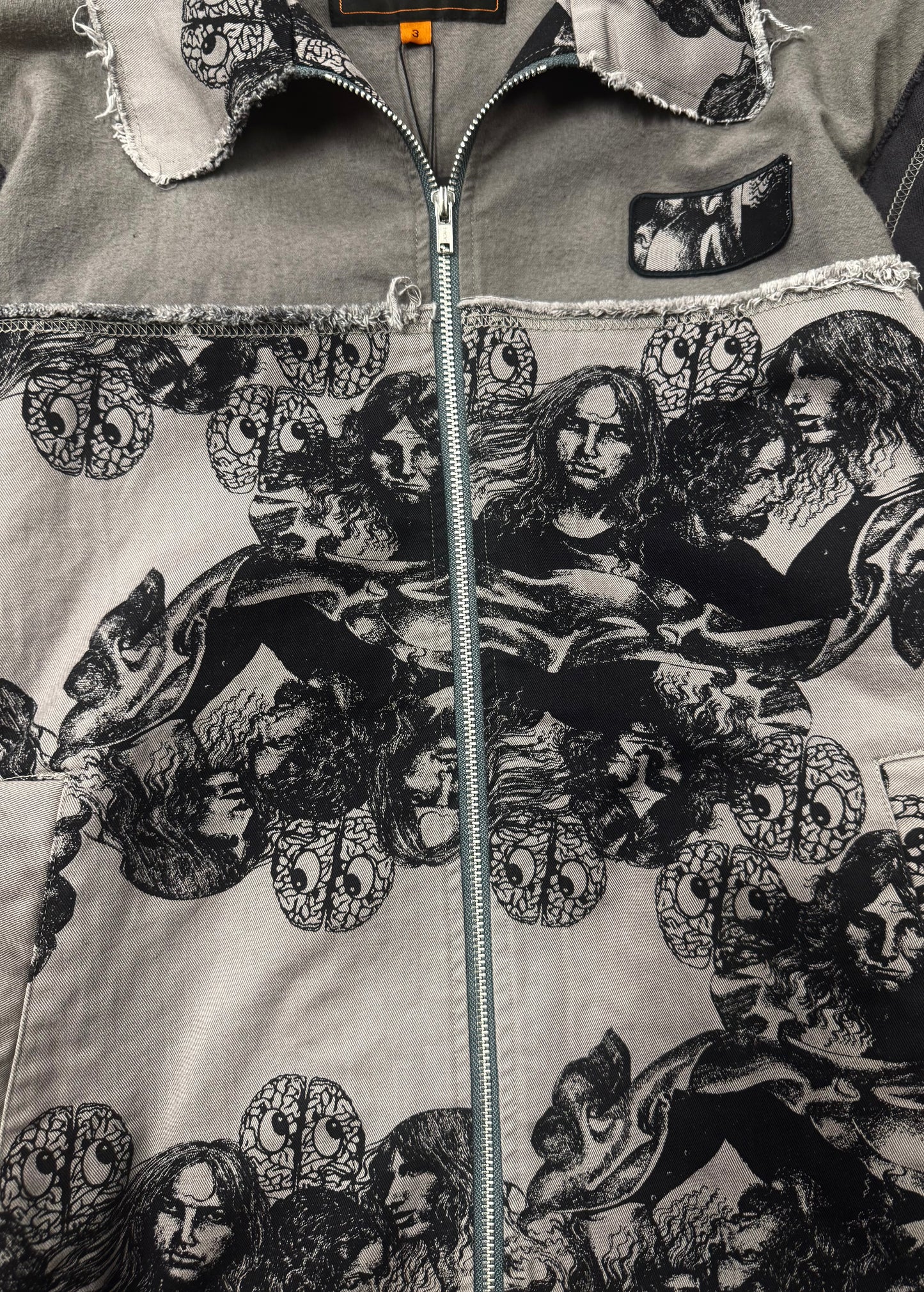SS2004 Undercover ‘But Beautiful’ Tapestry Hybrid Jacket