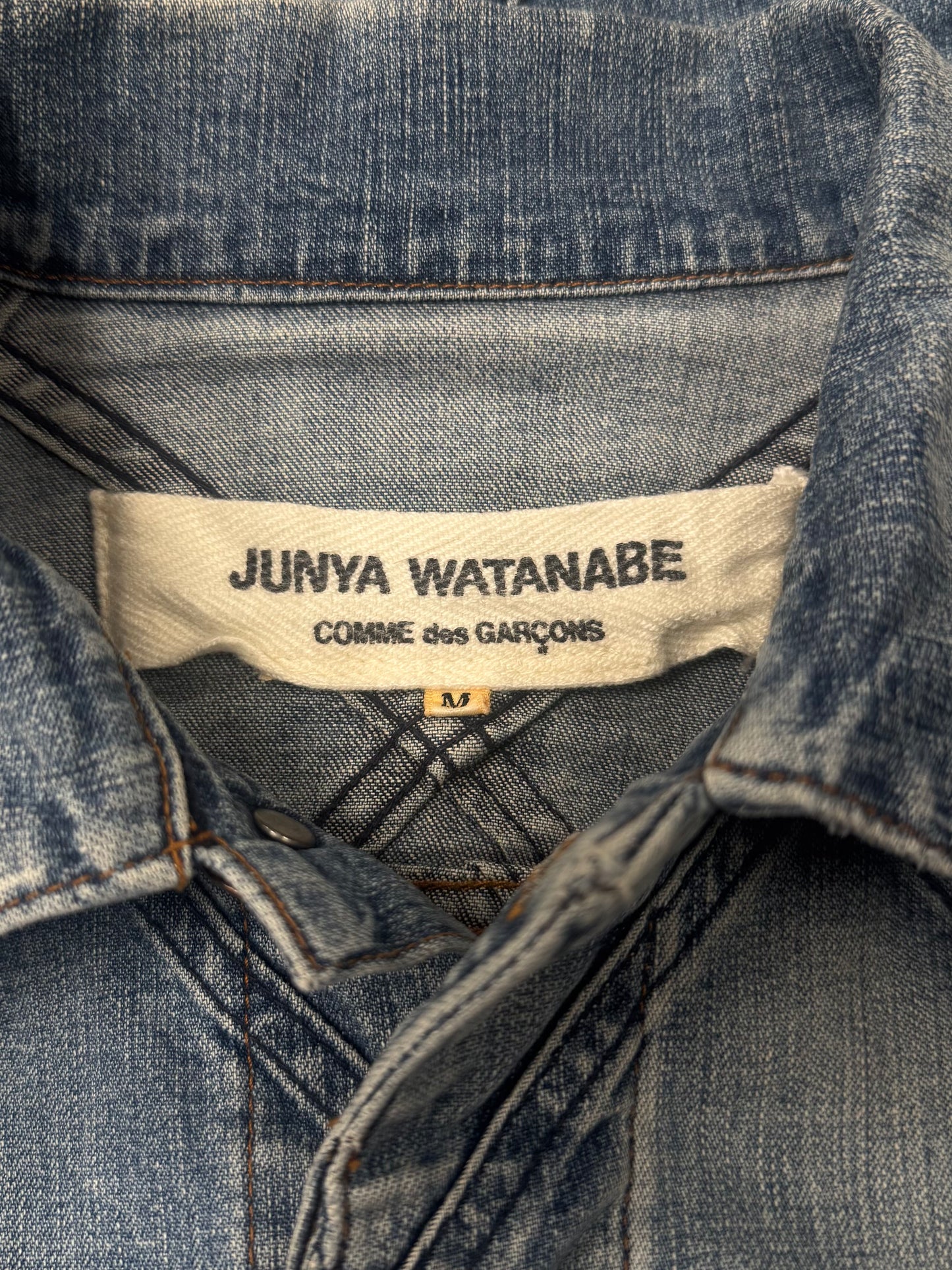 SS2002 Junya Watanabe ‘Diamond’ Quilted Denim Trucker Jacket