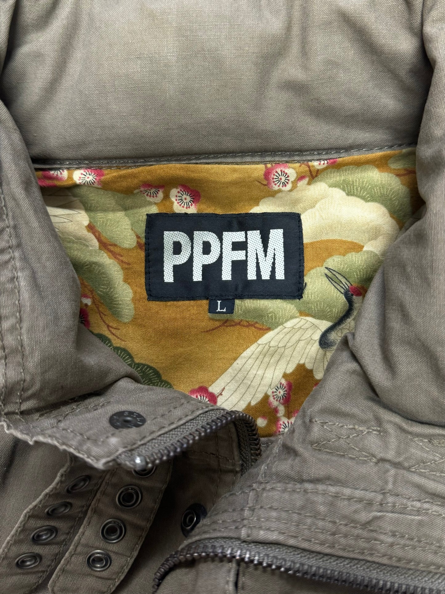 PPFM Detachable Brown Cargo Jacket/Vest