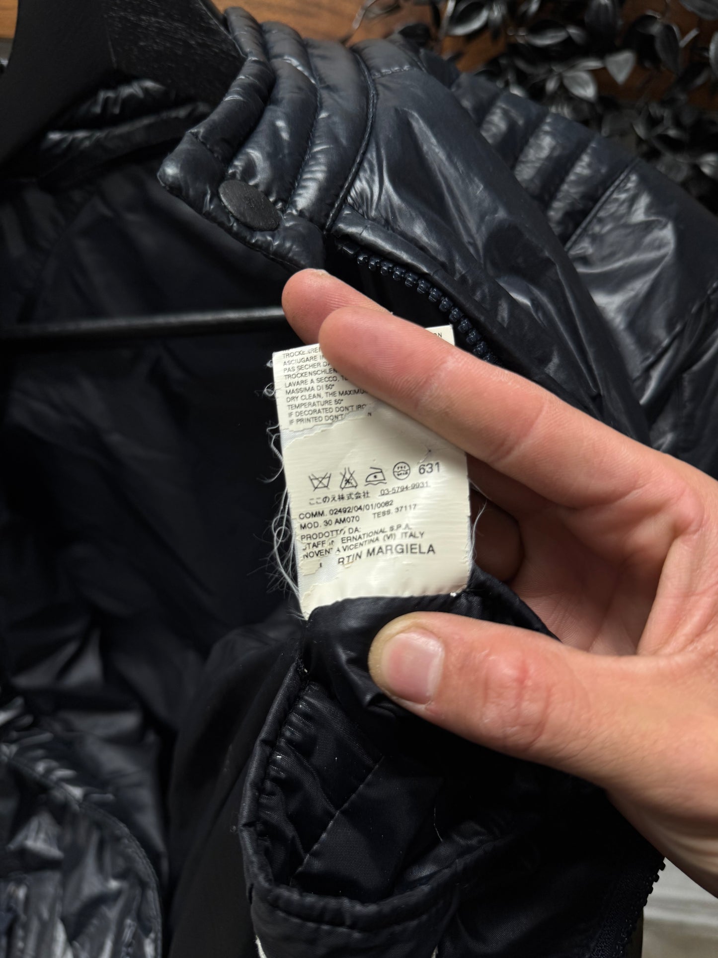 AW2007 Maison Martin Margiela ‘Thriller’ Down Filled Jacket