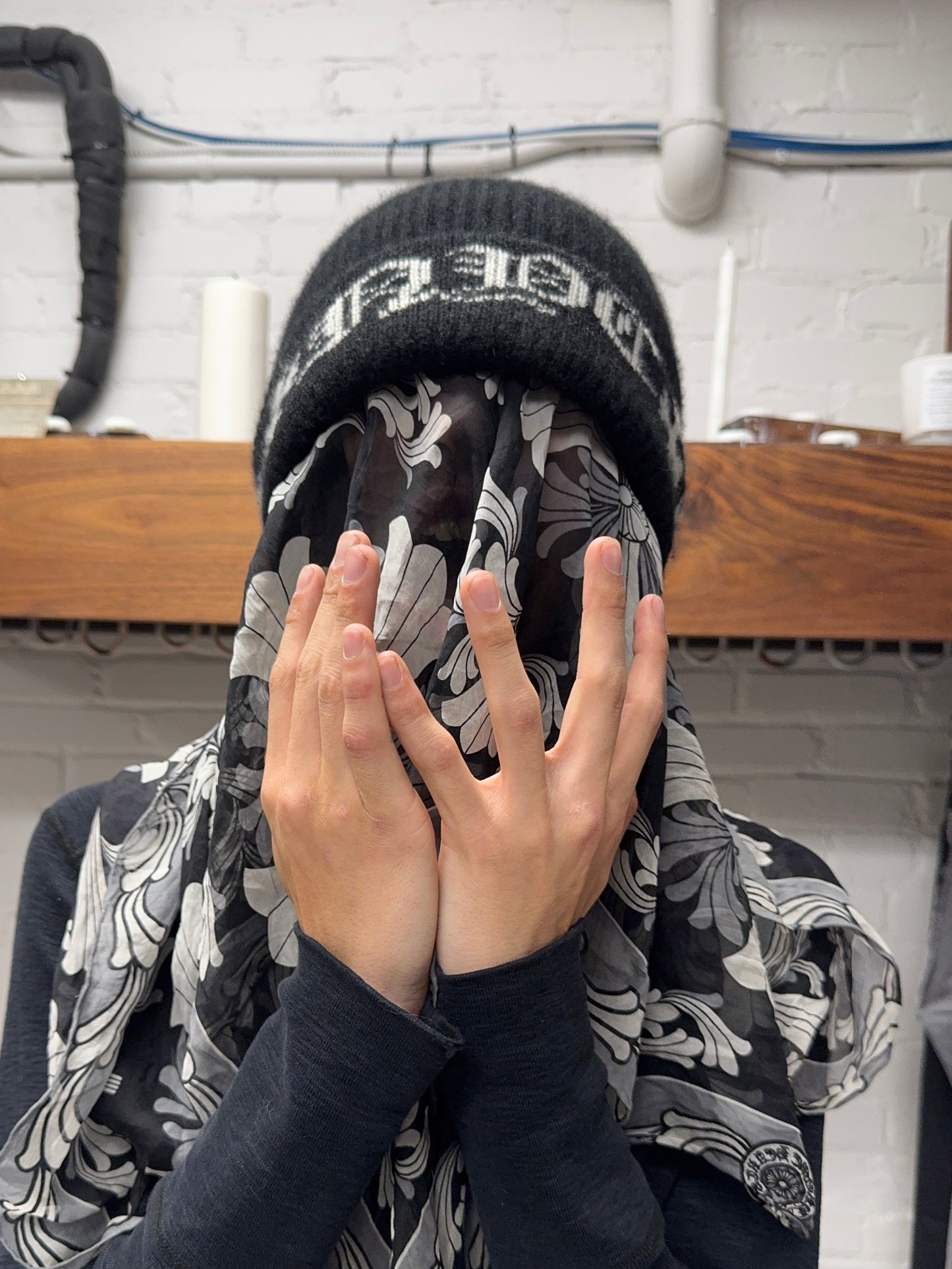 Chrome Hearts ‘Big Daddy’ Cashmere ‘NYC’ Beanie