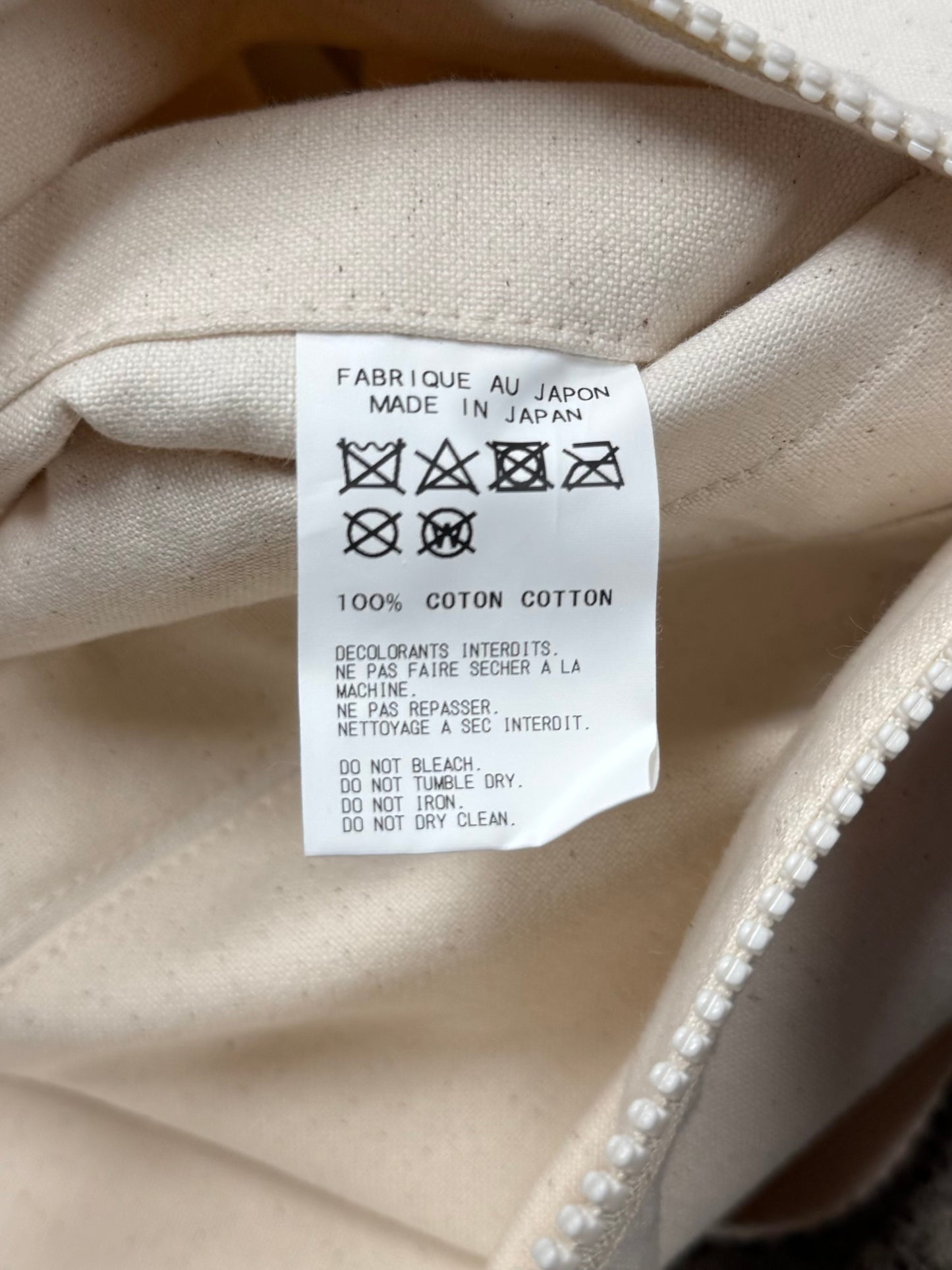 Yohji Yamamoto Canvas Messenger Sling Bag