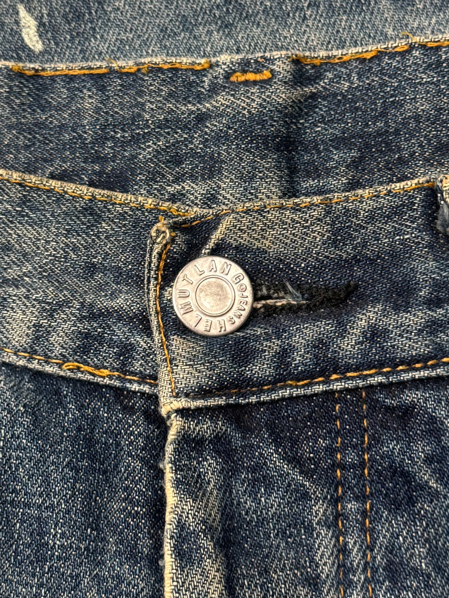 Vintage 1998 Helmut Lang Classic Blue Wash ‘Painter Jeans’