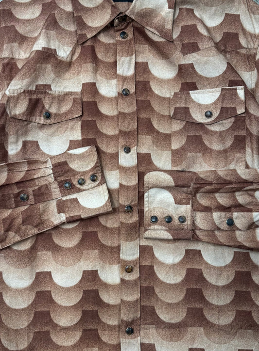 AW2000 Alexander McQueen Western Button Snap Shirt