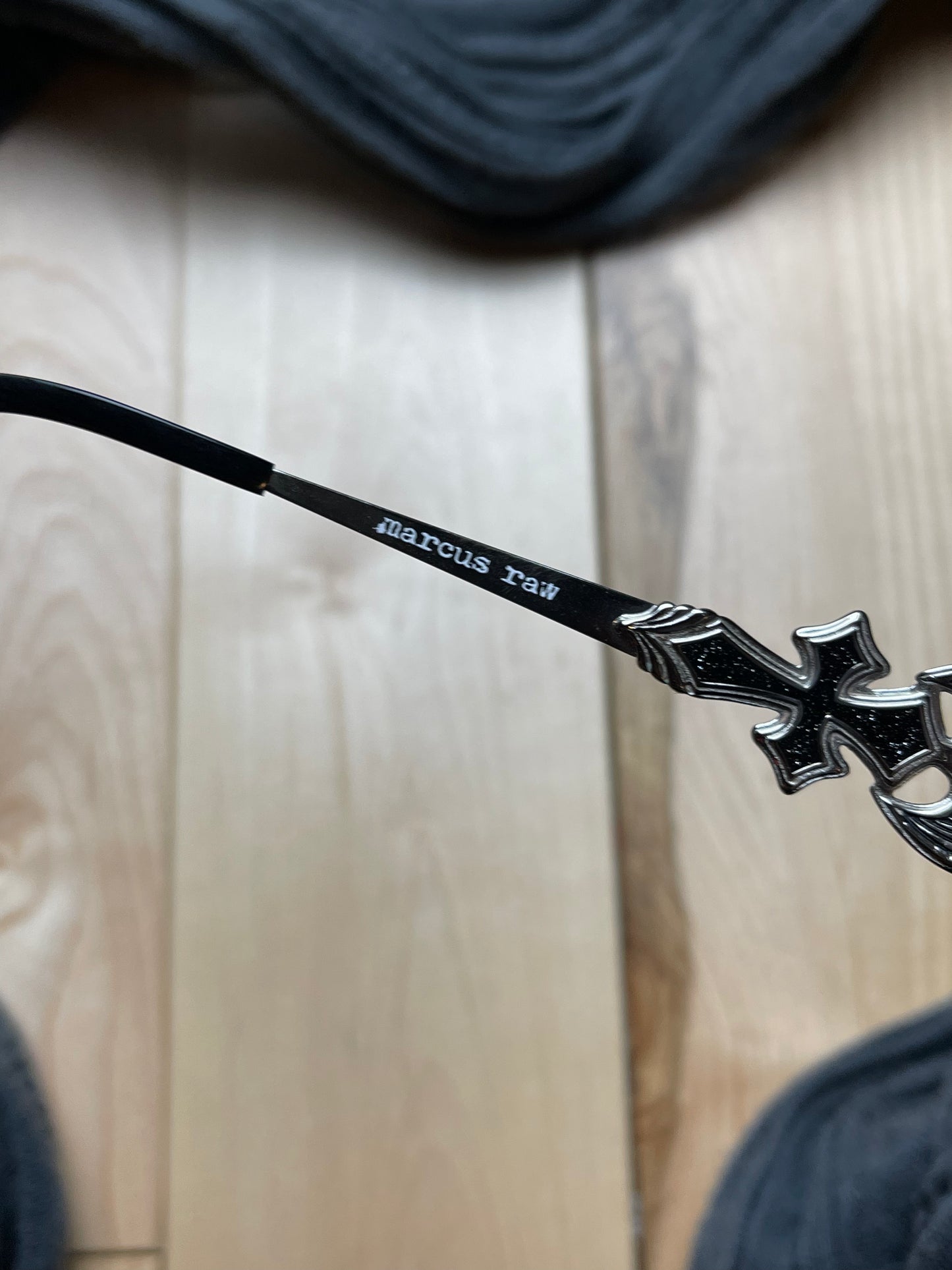 Takanori Gomi Silver Cross ‘Marcus Raw’ Prescription Frames