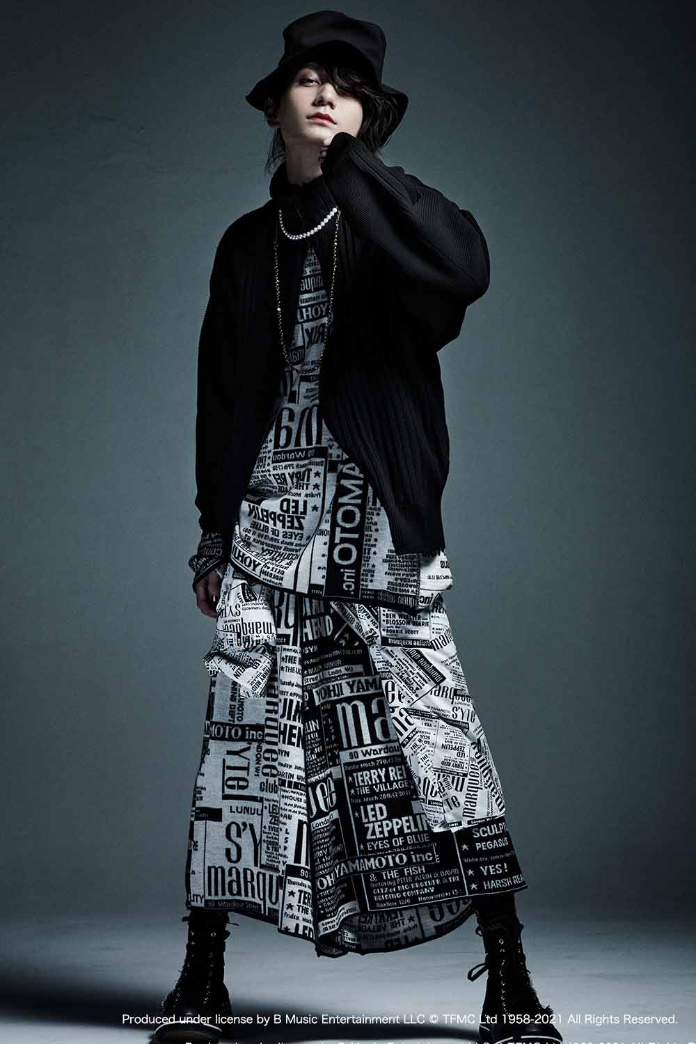 Spring Summer 2021 Yohji Yamamoto x ‘Marquee Club’ Jacquard Shorts