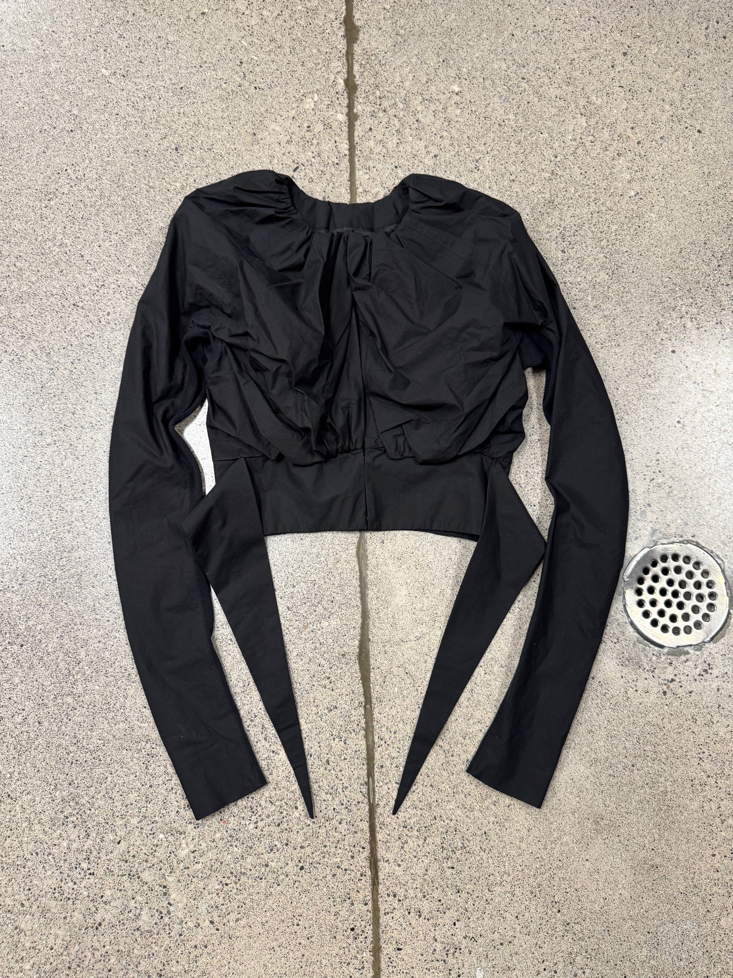 Rick Owens ‘Lilies’ O&M Era ‘Spider’ Bunched Geometric Top