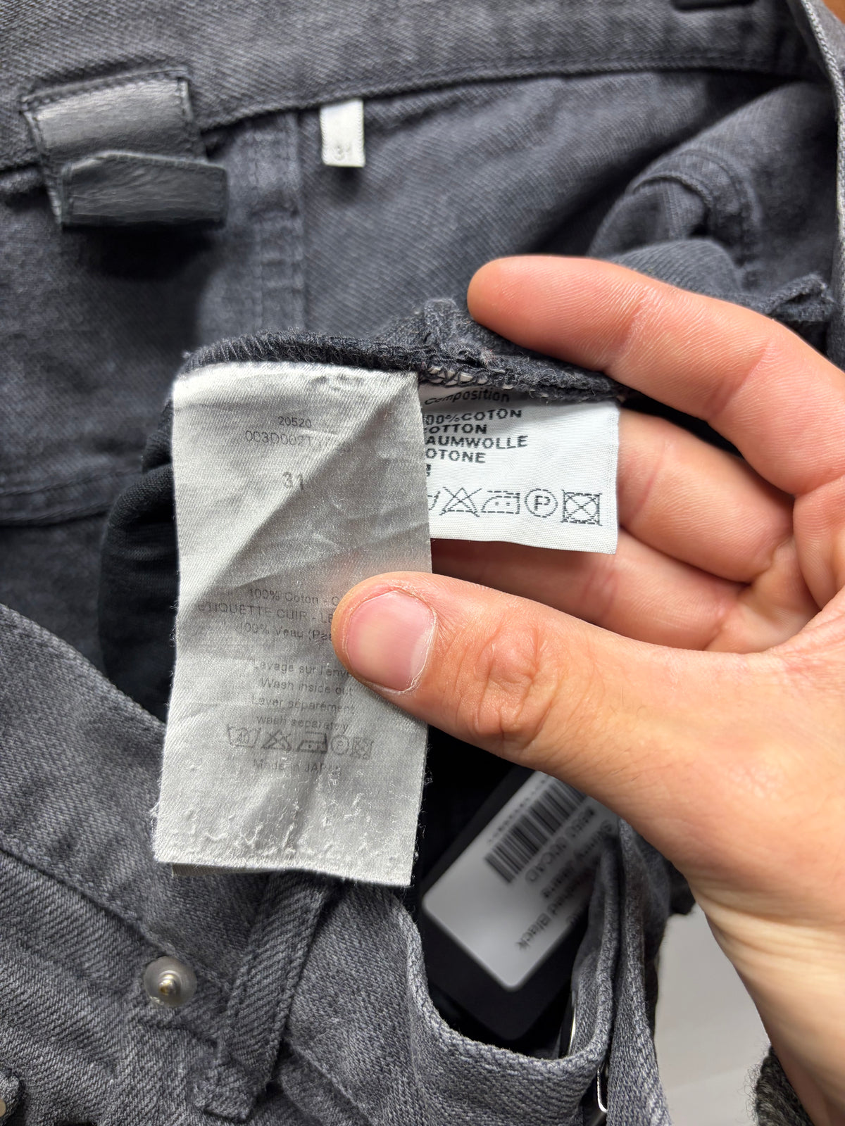 Dior Homme Washed Black Skinny Jeans