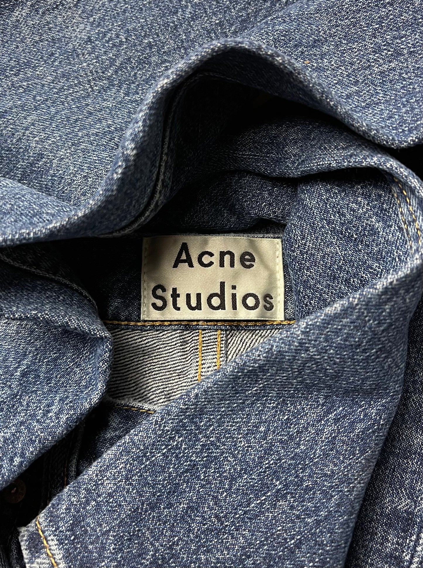 Acne Studios Faded Blue Slim Cut Denim