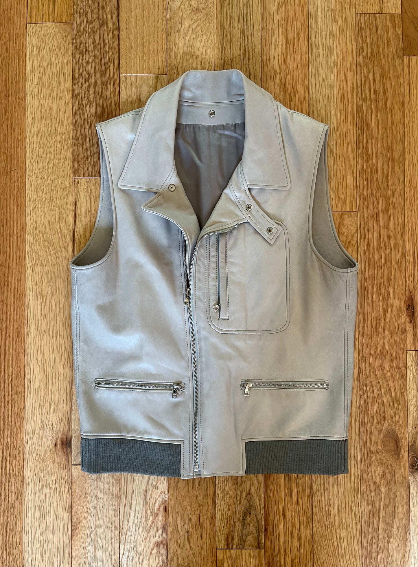 Autumn Winter 2007 Undercover Double Layer Hybrid Leather Jacket