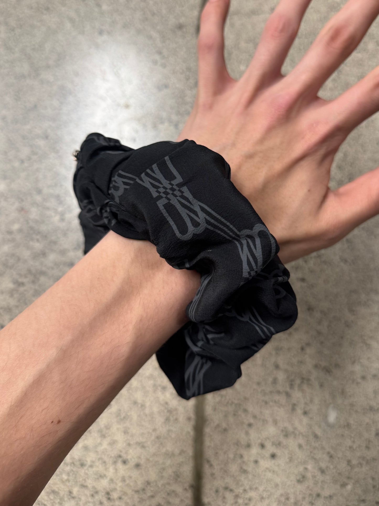 Balenciaga BB Logo Hair ‘Scrunchie’/Wristlet