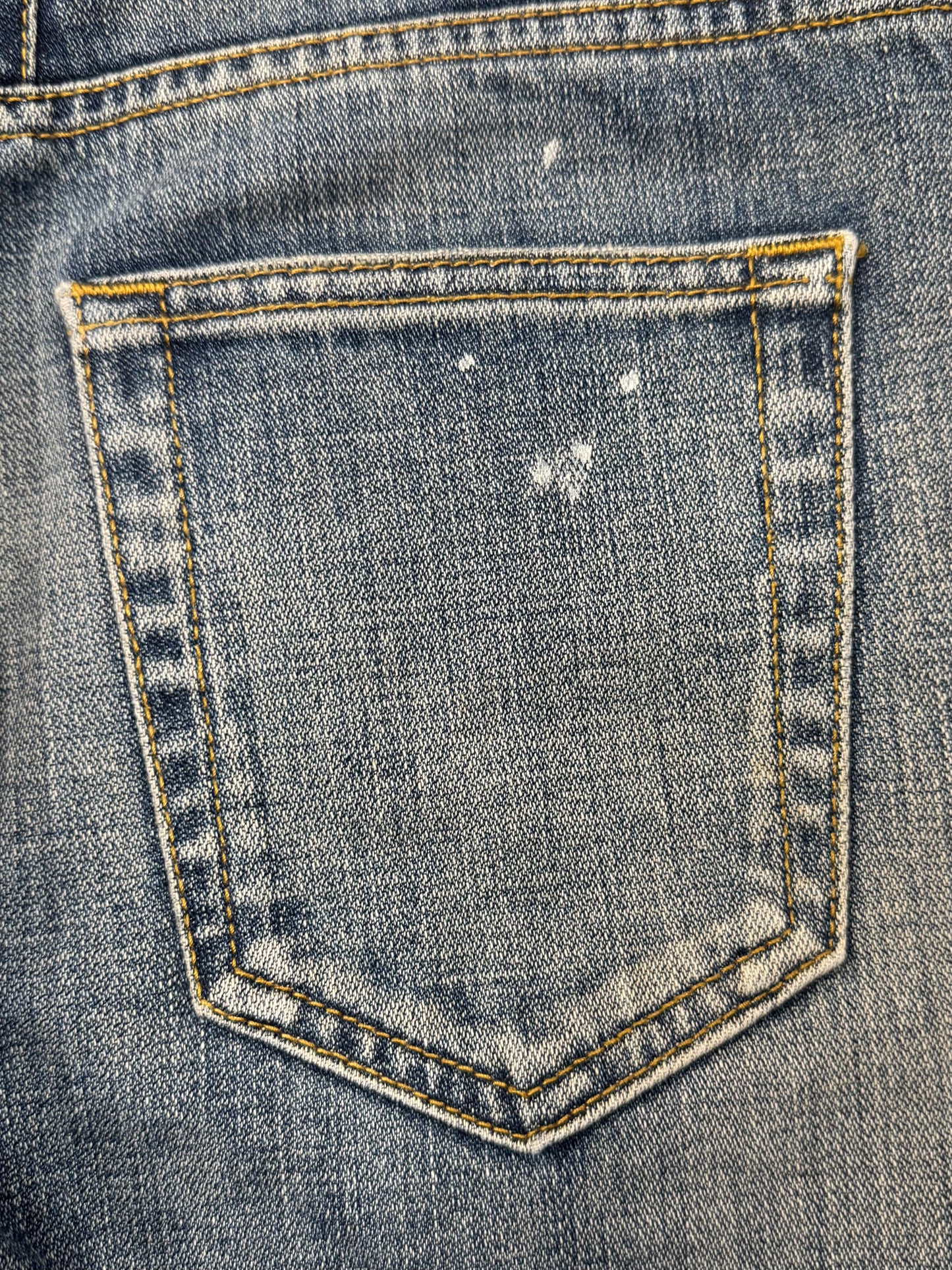 2018 Saint Laurent Washed Blue Skinny Jeans