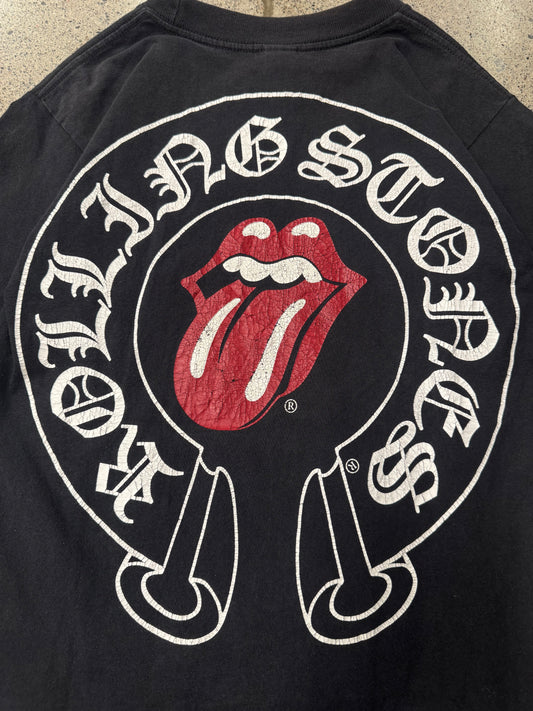 Chrome Hearts x Rolling Stones ‘Horseshoe’ Logo T-Shirt