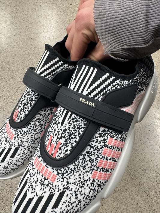 Prada ‘Cloudburst’ Low Top Strap Sneakers