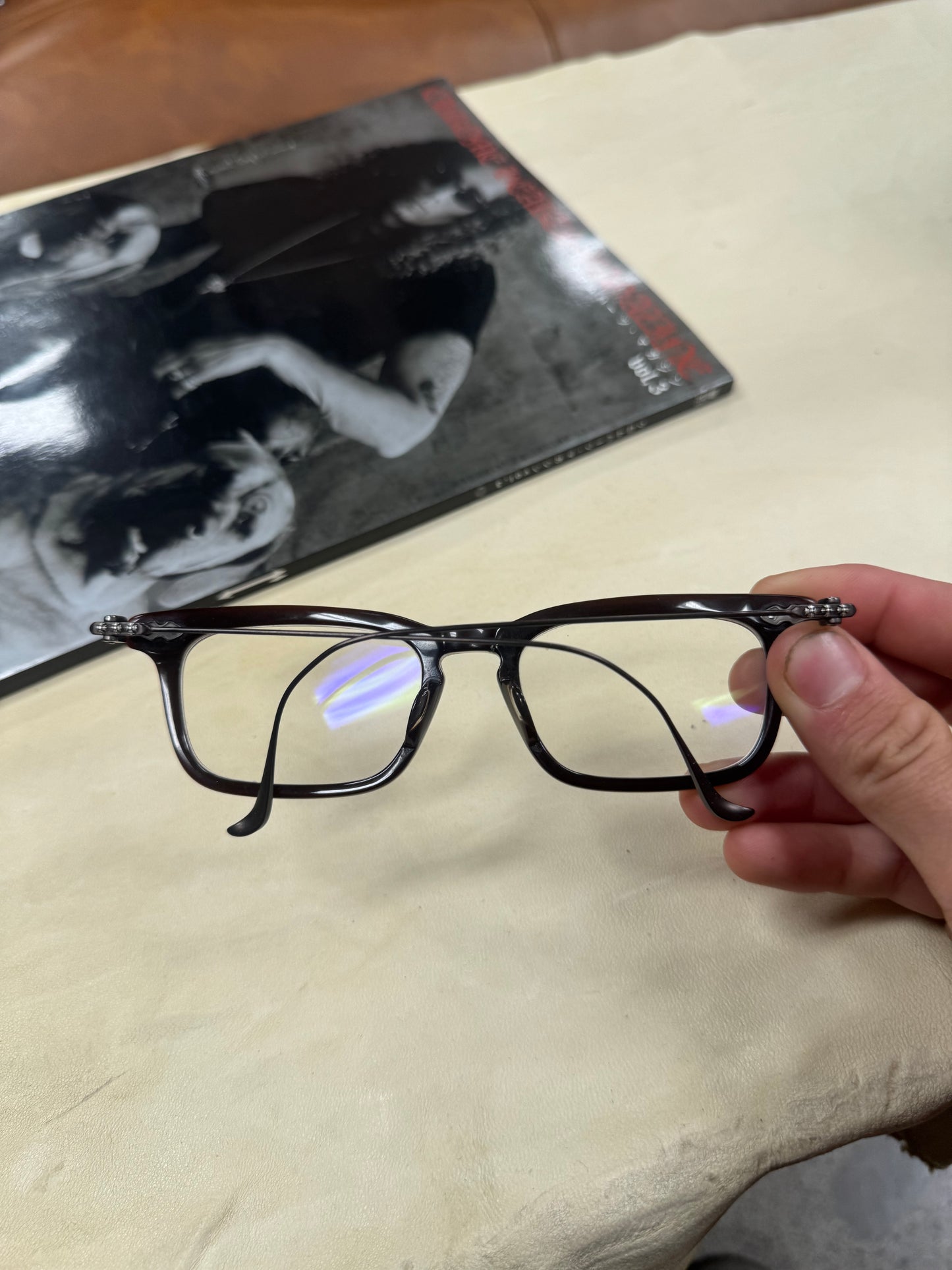 Chrome Hearts ‘Gash’ Brown/Black Gradient Prescription Glasses