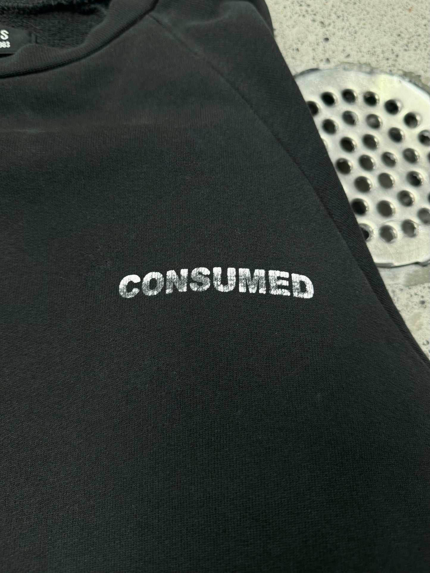 SS2003 Raf Simons ‘Consumed’ Commodity Sweatshirt