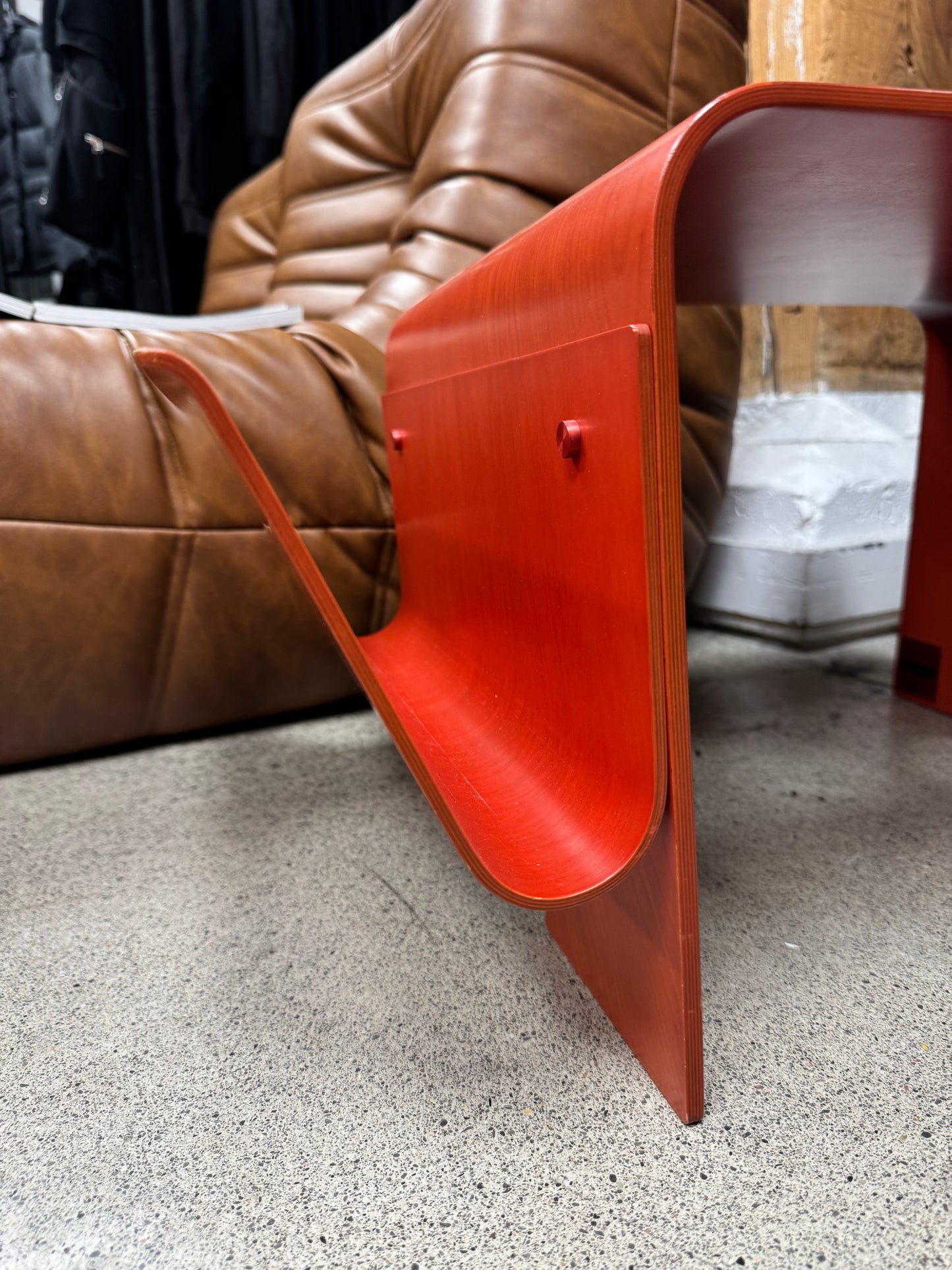 Undercover x Case Study ‘Elephant Shape’ Wood Side Table + Magazine Rack